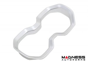 Jeep Renegade Cup Holder Trim - Silver - Pre Facelift - 2015-2024 Jeep Renegade Cup Holder Trim - Silver - Pre Facelift - 2015-2024